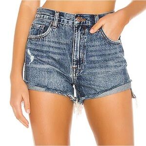 Pistola Kylee Relaxed High Rise Cuffed Jean Short